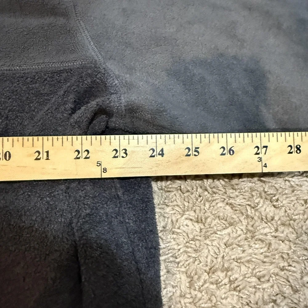 Columbia Fleece Sweater Mens XL Black Gray Half‎ Snap Pullover Warm Soft 1861681
